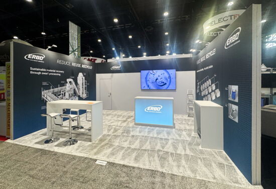 Exhibition booth ebro IMTS Mueller International Exhibit Services 01