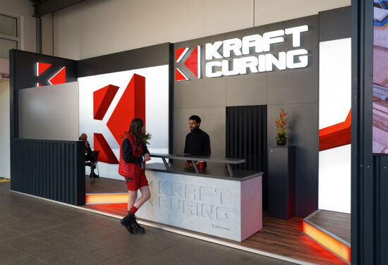 Mesestand Kraft MuellerMessebau Bauma 2025 4