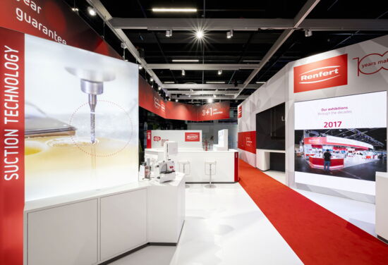 Messestand Renfert mueller messebau IDS 2025 3