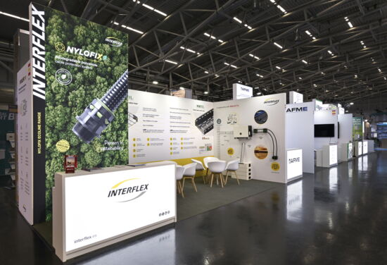 Messestand afme mueller messebau intersolar2024 2