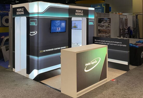 Messestand hella aglaia mueller messebau apta2021 1