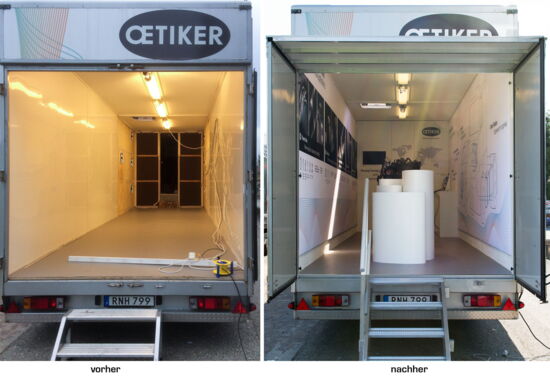 Messestand oetiker mueller messebau roadtruck2018 3