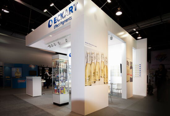 Exhibition booth Eckart Labelexpo Mueller International Exhibit Services 01