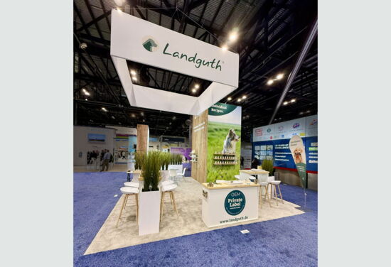 Exhibition booth Landguth GPE Orlando MuellerInternationalExhibitServices 02