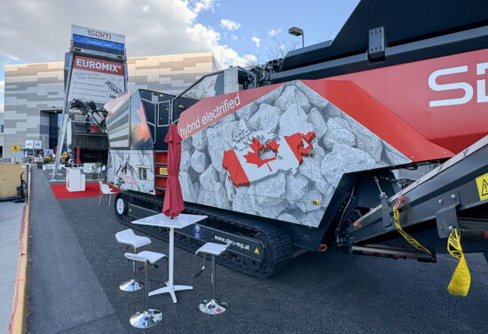 Exhibition booth sbm ConExpo26 MuellerInternationalExhibitServices 07