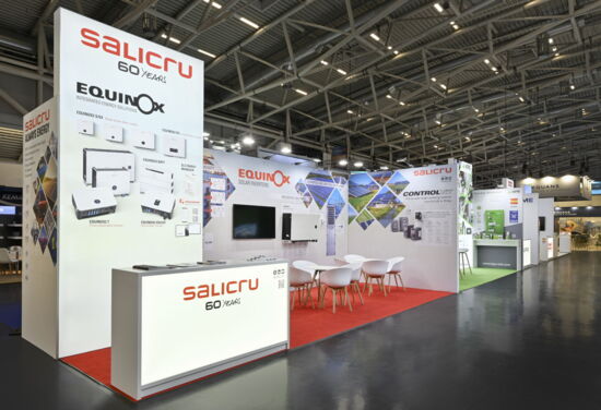 Messestand afme MuellerMessebau Intersolar2025 4