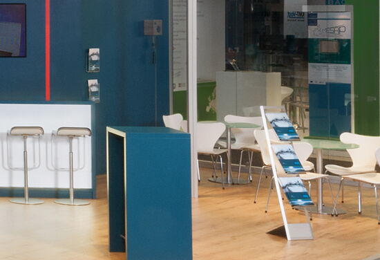 Messestand steinAutomation mueller messebau Motek 03