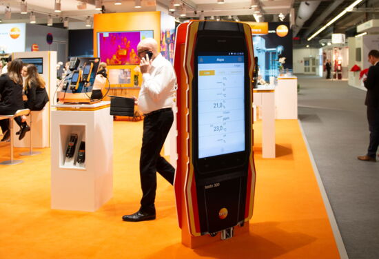 Messestand testo mueller messebau ish 2019 9