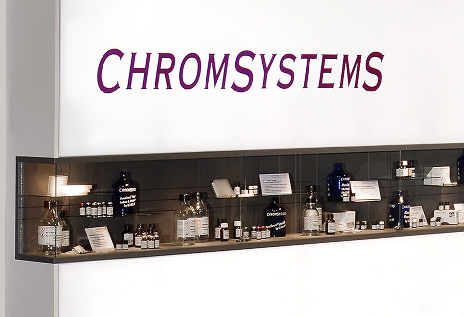 Chromsystems, Analytica München, Deutschland, 28 qm