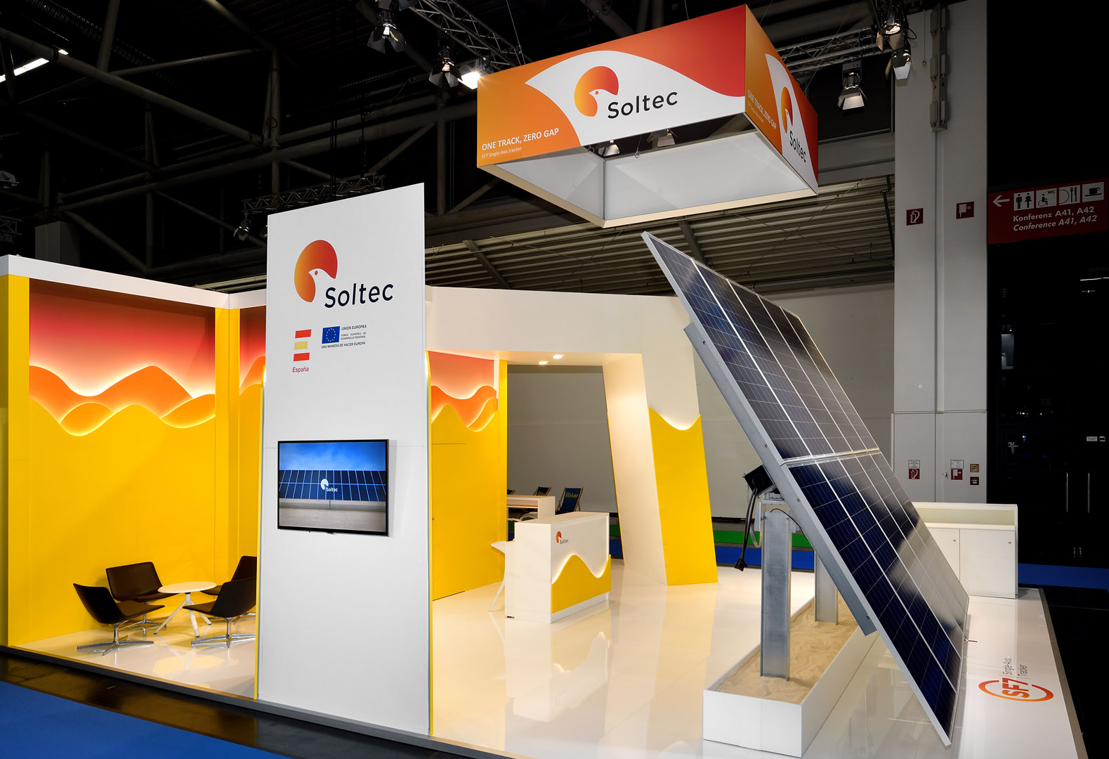 Soltec Energías Renovables S.L., Intersolar Munich, Germany, 88 sqm