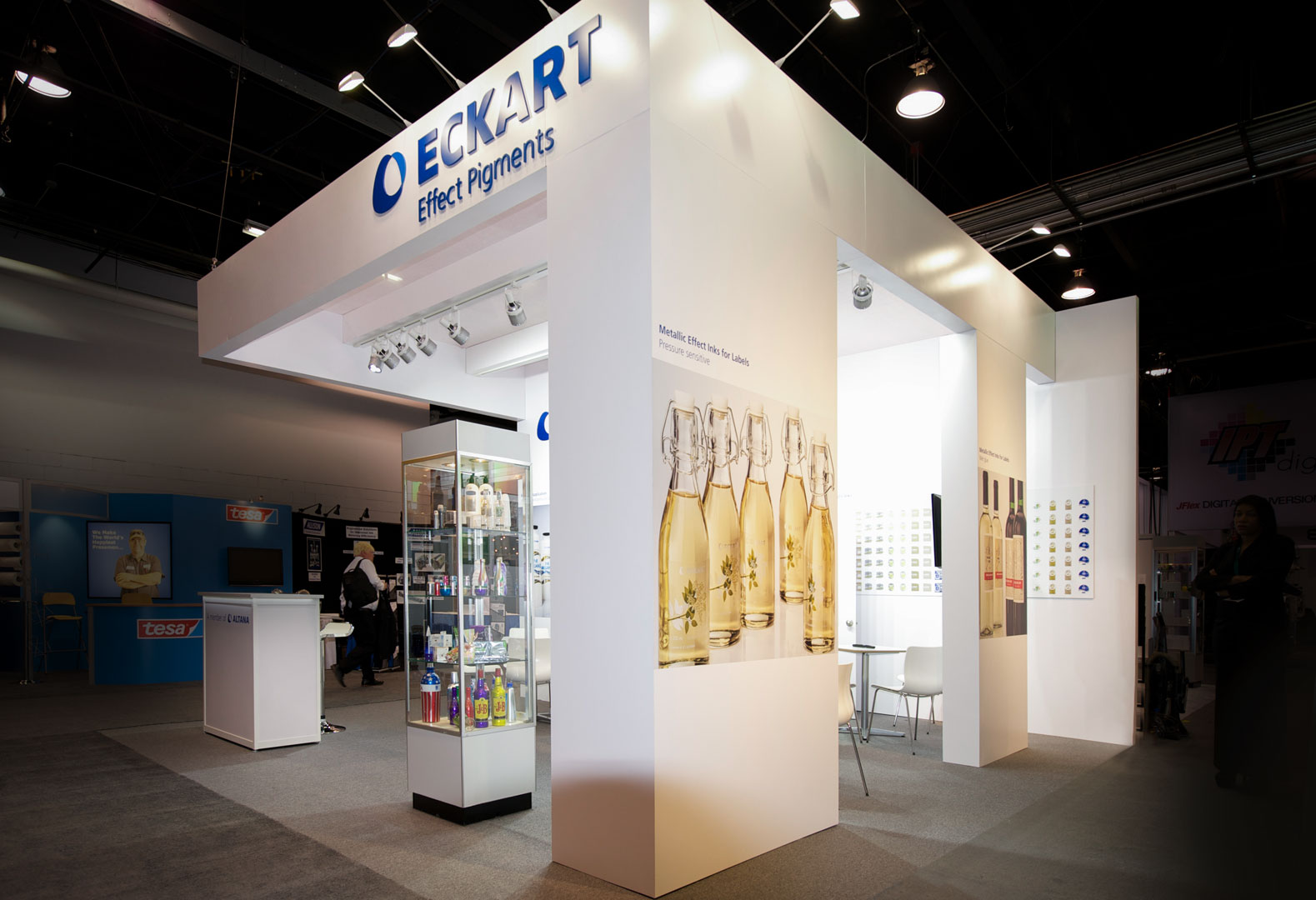 Eckart GmbH, Labelexpo Rosemont, 37 sqm Immer individuell weltweit