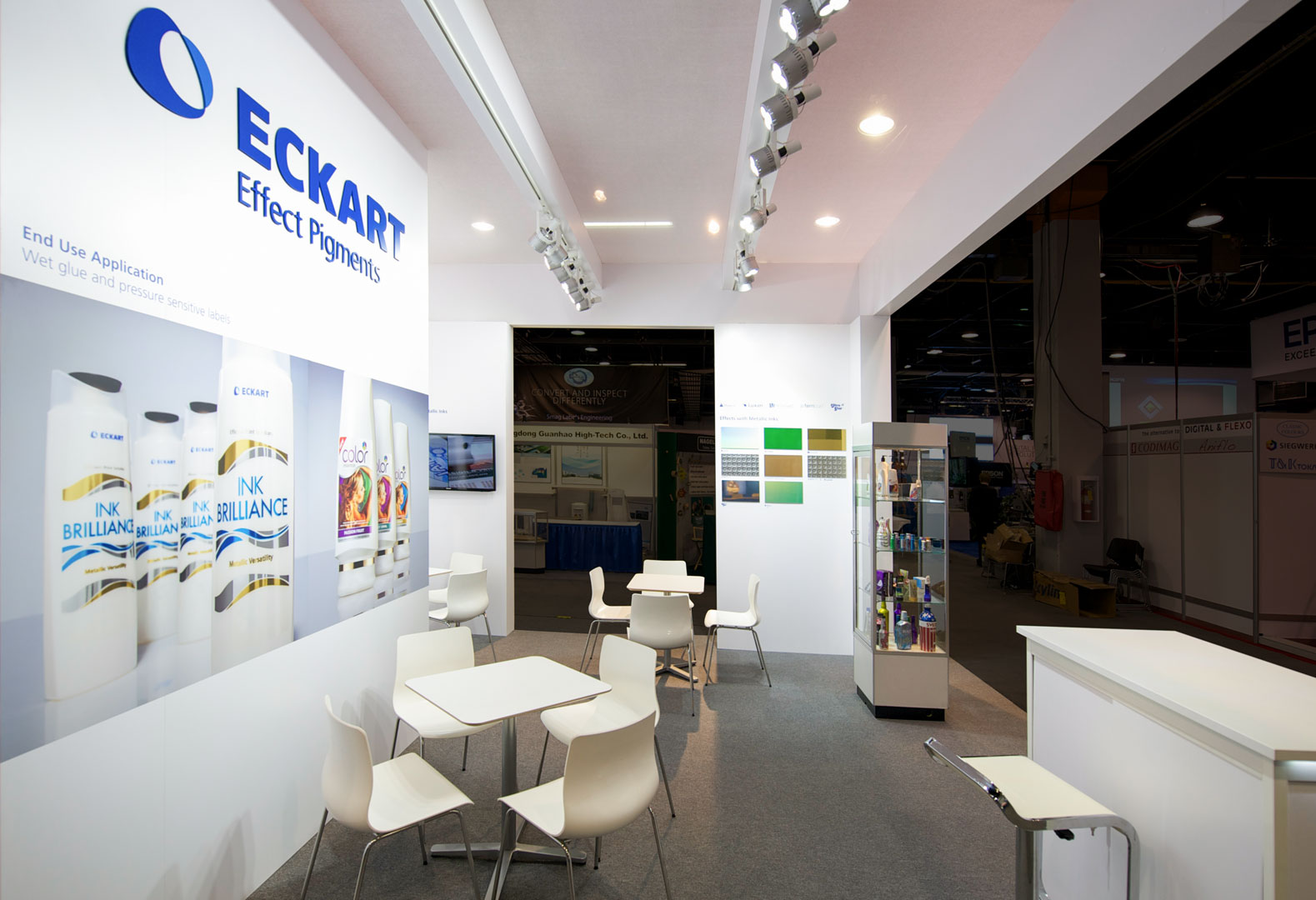 Eckart GmbH, Labelexpo Rosemont, 37 sqm Immer individuell weltweit