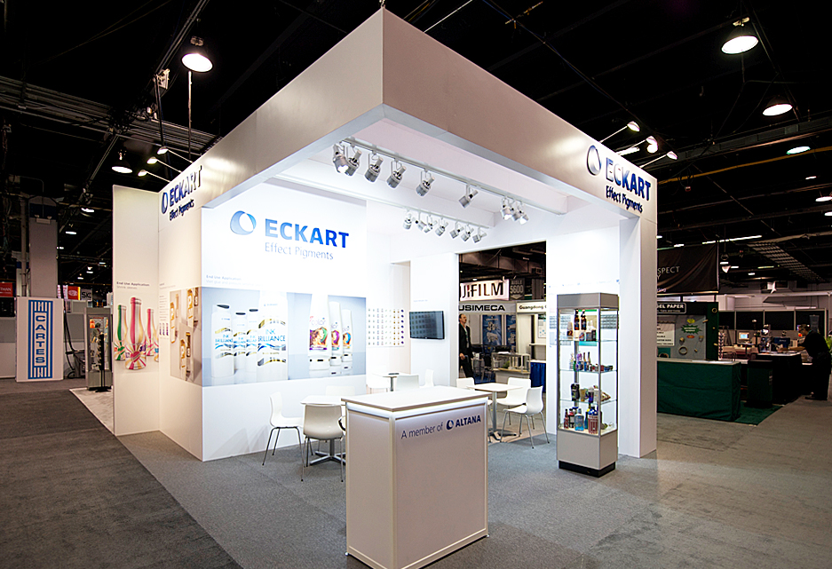 Eckart GmbH, Labelexpo Rosemont, 37 sqm Immer individuell weltweit